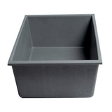 ALFI Brand AB3322UM-T Titanium 33" Undermount Granite Composite Kitchen Sink