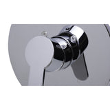 ALFI AB3001-PC Polished Chrome Shower Valve Mixer with Rounded Lever Handle