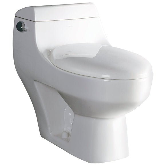 Eago TB108 One Piece High Efficiency Low Flush Eco-Friendly Ceramic Toilet