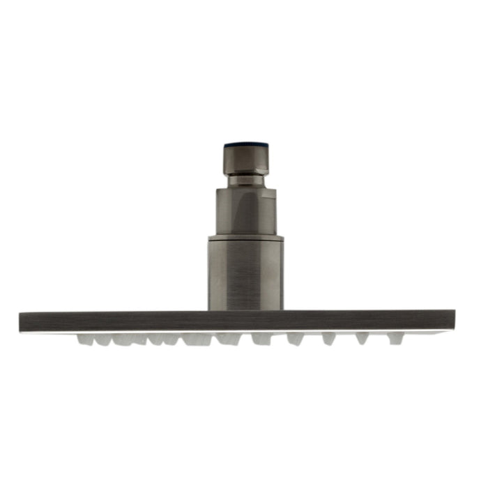 ALFI Brand LED8S-BN Brushed Nickel 8" Square Multi Color LED Rain Shower Head