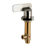 ALFI Brand AB1884-BN Brushed Nickel Two-Handle 8" Widespread Bathroom Faucet
