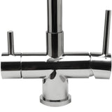 ALFI Brand AB2042-PSS Polished Stainless Steel Kitchen Faucet/Drinking Water
