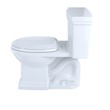 TOTO MS814224CEFG#11 Promenade II One-Piece Elongated 1.28 GPF Toilet, Colonial White