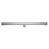 ALFI ABLD36B-PSS 36" Polished Stainless Steel Shower Drain with Cover