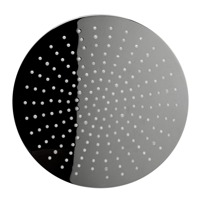 ALFI Brand LED12R-PC Polished Chrome 12" Round Multi Color LED Rain Shower Head