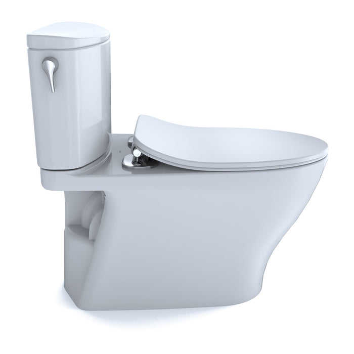 TOTO MS442234CUFG#01 Nexus 1G Two-Piece 1.0 GPF Toilet with CEFIONTECT and SS234 SoftClose Seat, Washlet+ Ready