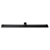 ALFI Brand ABLD36C-BM 36" Black Matte Stainless Steel Linear Shower Drain with Groove Holes