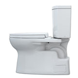 TOTO MS474124CUFG#01 Vespin II 1G Two-Piece Elongated 1.0 GPF Toilet with SS124 SoftClose Seat, Washlet+ Ready