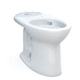 TOTO C776CEG#01 Drake Elongated Tornado Flush Toilet Bowl with CEFIONTECT