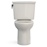 TOTO CST786CEFG#12 Drake Transitional Two-Piece Tornado Flush Toilet with CEFIONTECT, Sedona Beige