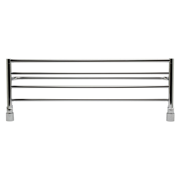 ALFI Brand AB9523 Polished Chrome 24 inch Towel Bar & Shelf Bathroom Accessory