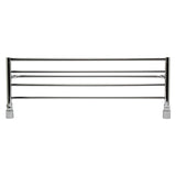 ALFI Brand AB9523 Polished Chrome 24 inch Towel Bar & Shelf Bathroom Accessory