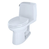 TOTO MS854114ELG#01 Eco UltraMax One-Piece Elongated 1.28 GPF ADA Toilet, Cotton White