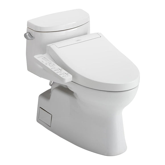 TOTO MW6443074CEFG#01 Washlet+ Carolina II One-Piece 1.28 GPF Toilet and Washlet+ C2 Bidet Seat