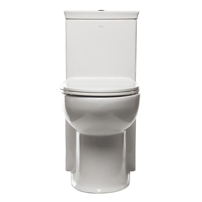 EAGO TB377 ADA Compliant One Piece Single Flush Toilet