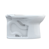 TOTO C776CEG#01 Drake Elongated Tornado Flush Toilet Bowl with CEFIONTECT, Cotton White
