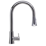 ALFI AB2034-PSS Solid Polished Stainless Steel Pull Down Single Hole Faucet