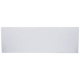 ALFI AB8859 67 inch White Rectangular Acrylic Free Standing Soaking Bathtub