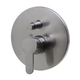 ALFI AB3101-BN Brushed Nickel Shower Valve Mixer with Lever Handle and Diverter