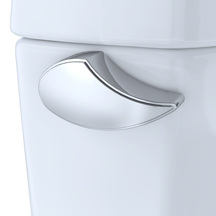 TOTO MS776124CEFG#01 Drake Elongated Two-Piece 1.28 GPF Toilet with SoftClose Seat, Washlet+ Ready