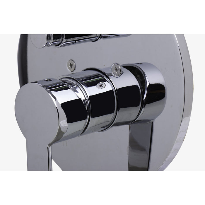 ALFI AB3101-PC Polished Chrome Shower Valve Mixer with Lever Handle and Diverter