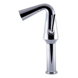 ALFI Brand AB1792-PC Polished Chrome Single Hole Cone Waterfall Bathroom Faucet