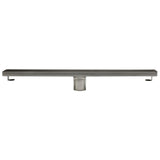 ALFI Brand ABLD24A 24" Long Modern Stainless Steel Linear Shower Drain without Cover