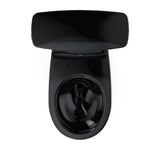 TOTO CST785CEF#51 Drake Transitional Two-Piece Round 1.28 GPF Universal Height Toilet, Ebony Black