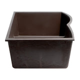 ALFI Brand AB3320UM-C Chocolate 33" Double Bowl Undermount Granite Composite Kitchen Sink
