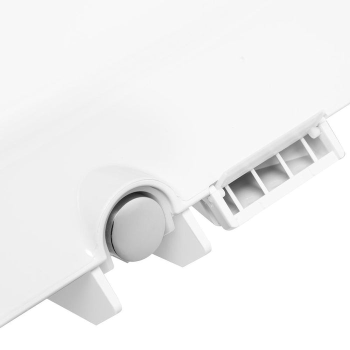 Brondell Swash Select EM617 Electronic Bidet Seat for Elongated Toilets in White with Warm Air Dryer