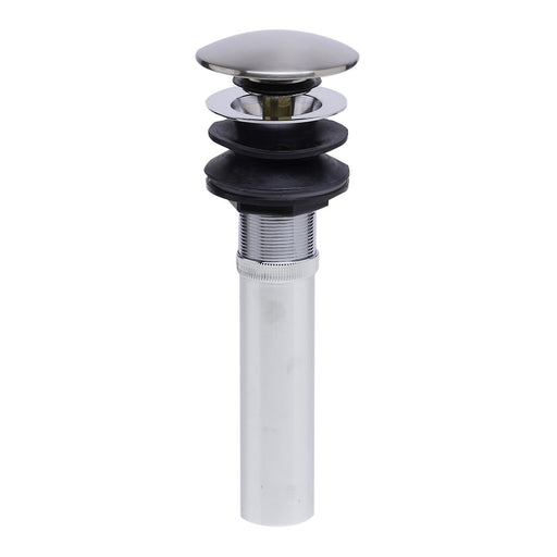 ALFI Brand AB9056-BN Brushed Nickel Pop Up Drain for Bathroom Sink with Overflow
