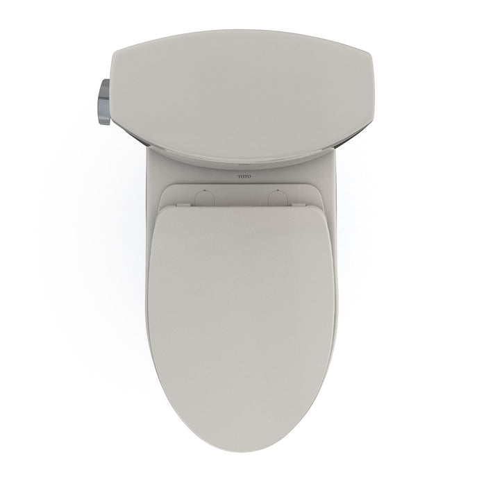 TOTO MS454124CEFG#12 Drake II Two-Piece Toilet with SS124 SoftClose Seat, Washlet+ Ready, Sedona Beige