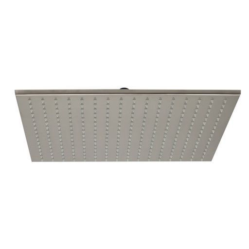 ALFI Brand LED16S-BN Brushed Nickel 16" Square Multi Color LED Rain Shower Head