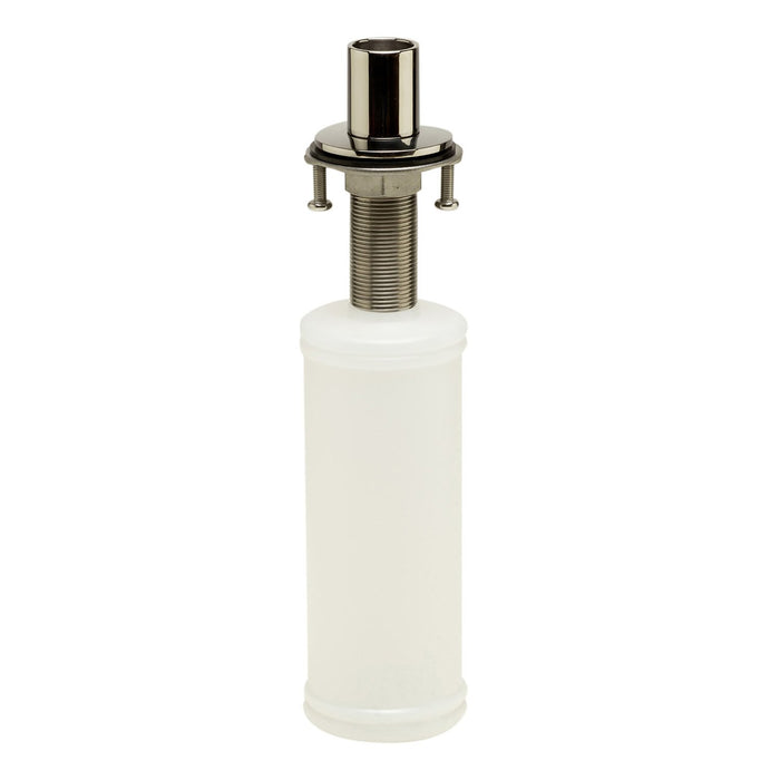 ALFI Brand AB5006-PSS Modern Round Polished Stainless Steel Soap Dispenser