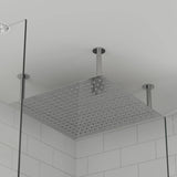 ALFI RAIN24S-PSS 24" Square Polished Stainless Steel Ultra Thin Rain Shower Head