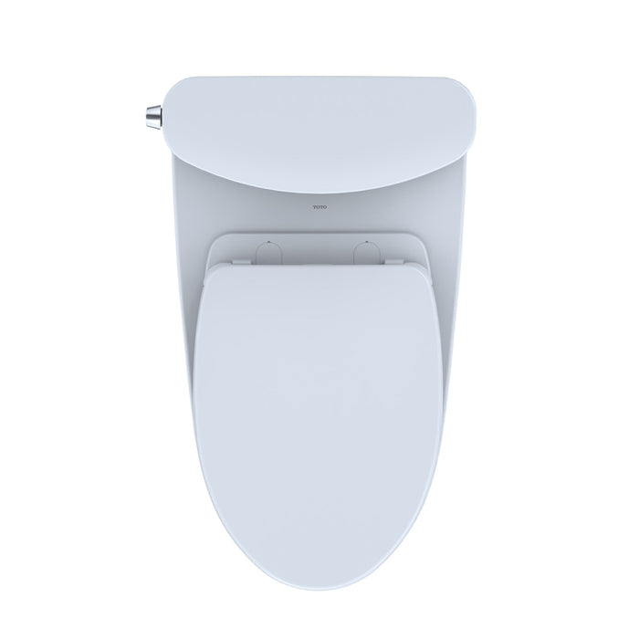 TOTO MS442124CUFG#01 Nexus 1G Two-Piece Elongated 1.0 GPF Universal Height Toilet with SoftClose Seat, Washlet+ Ready