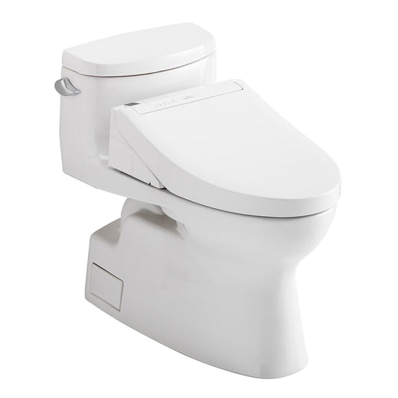 TOTO MW6443084CEFG#01 Washlet+ Carolina II One-Piece 1.28 GPF Toilet and Washlet+ C5 Bidet Seat