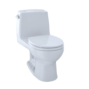 TOTO Ultimate One-Piece Round Bowl 1.6 GPF Toilet, Cotton White, SKU: MS853113#01