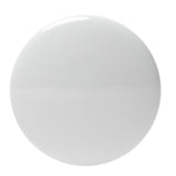 ALFI Brand AB8055-W White Modern Ceramic Mushroom Top Pop Up Drain for Sinks without Overflow