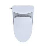 TOTO MS442234CUFG#01 Nexus 1G Two-Piece 1.0 GPF Toilet with CEFIONTECT and SS234 SoftClose Seat, Washlet+ Ready