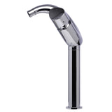 ALFI Brand AB1570-PC Tall Wave Polished Chrome Single Lever Bathroom Faucet