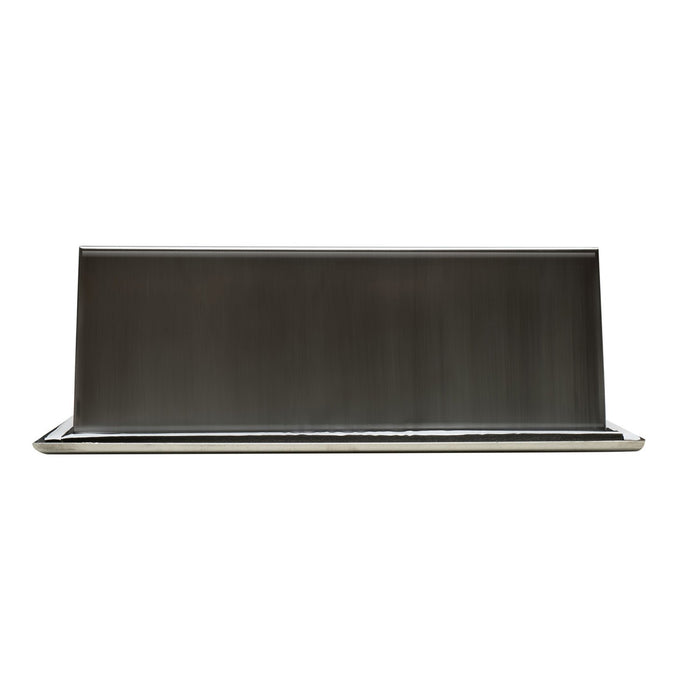 ALFI ABN1212-BSS Brand 12 x 12 Brushed Stainless Steel Square Single Shelf Bath Shower Niche