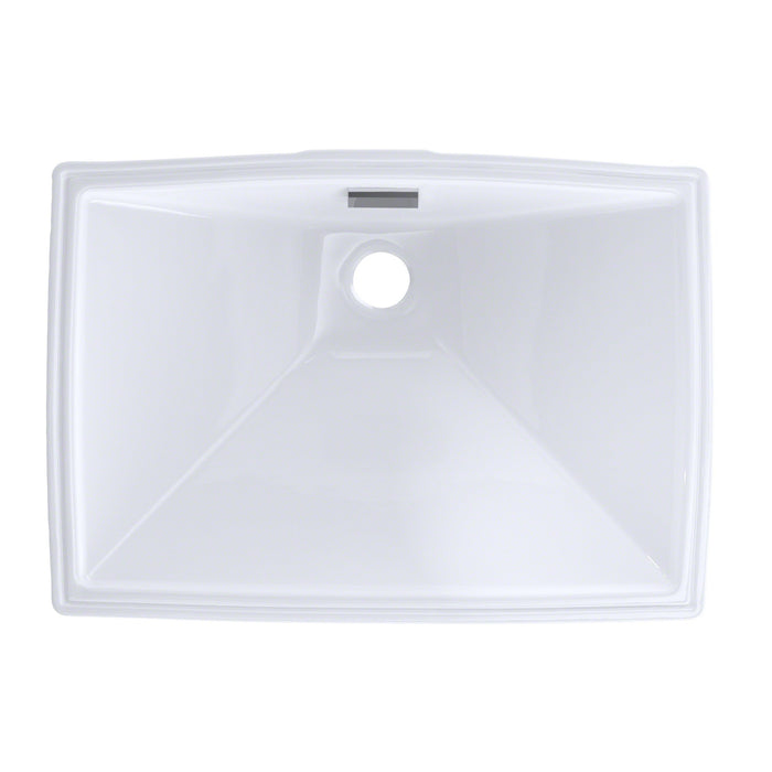 TOTO LT931#01 Lloyd Rectangular Undermount Bathroom Sink, Cotton White