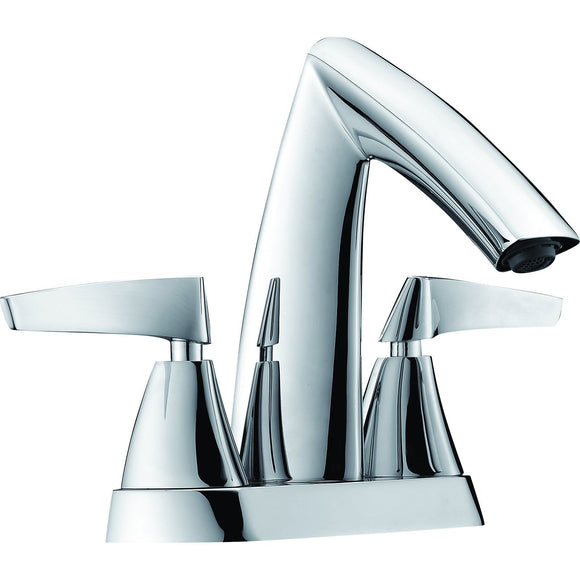 ALFI Brand AB1003-PC Polished Chrome Two-Handle 4" Centerset Bathroom Faucet