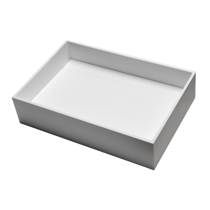ALFI Brand ABRS2014 20" x 14" White Matte Solid Surface Resin Sink