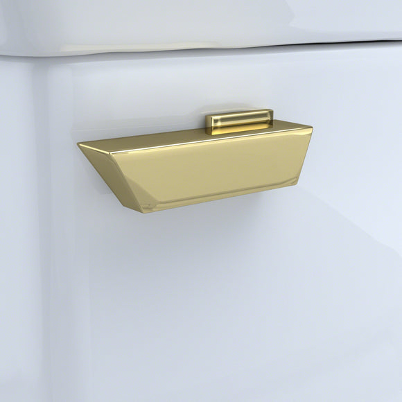 TOTO THU225#PB Trip Lever - Polished Brass for Soiree Toilet Tank