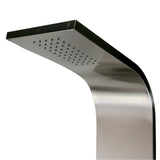 ALFI Brand ABSP20 Modern Stainless Steel Shower Panel with 2 Body Sprays