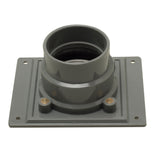 ALFI Brand ABDB55 PVC Shower Drain Base with Rubber Fitting