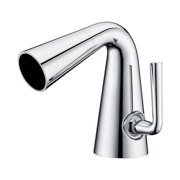 ALFI Brand AB1788-PC Polished Chrome Single Hole Cone Waterfall Bathroom Faucet