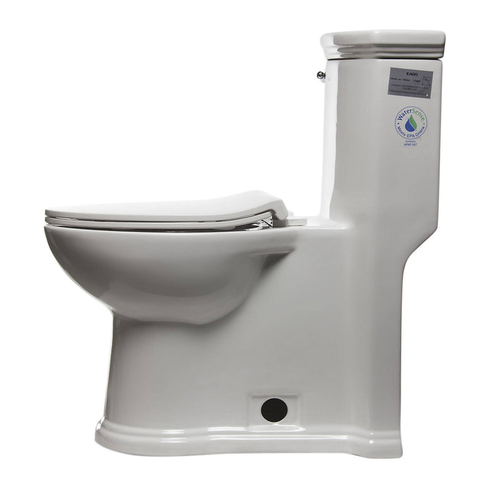 EAGO TB364 ADA Compliant One Piece Single Flush Toilet